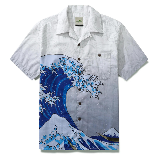 * MARINE WAVES TEE