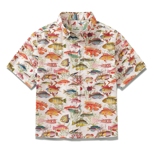 ** MARINE COLORFUL FISH TEE