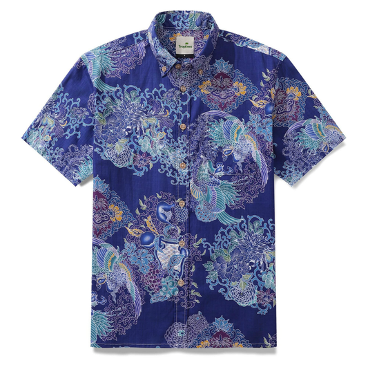 * PATTERN MYSTICAL DARK BLUE TEE