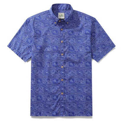 * PATTERN BLUE TEE